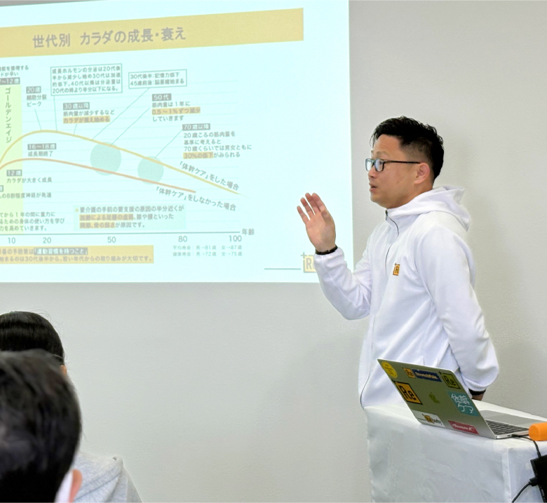講義・発表の様子